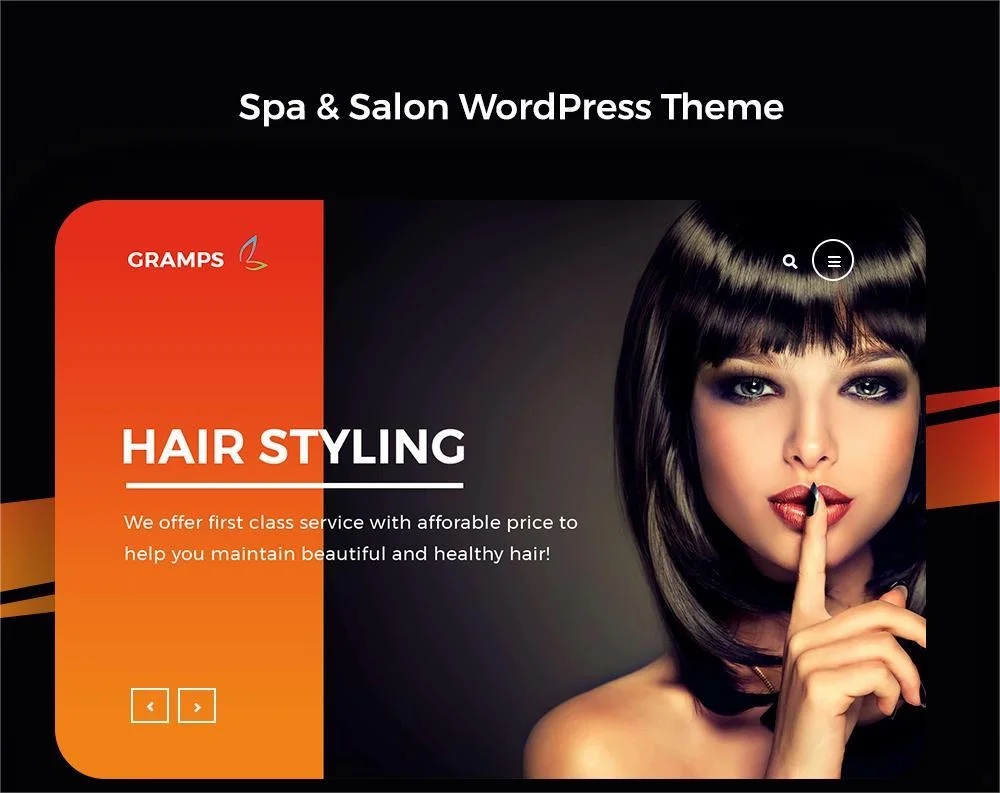 Multiple demo pages for Spa & Salon WordPress Theme