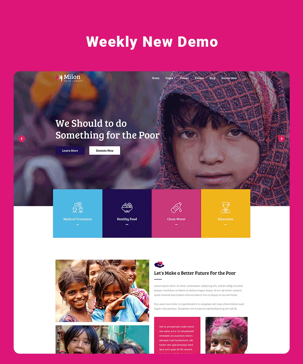 Multi-Purpose WordPress Theme Demos