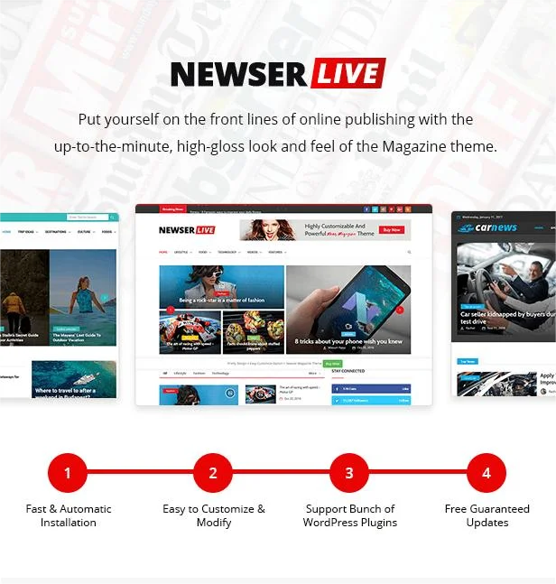 Newspaper & Magazine WordPress Theme Demo