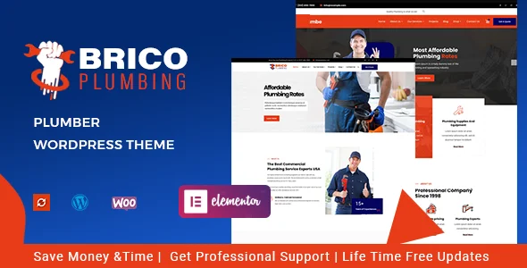 Brico – Plumber WordPress Theme
