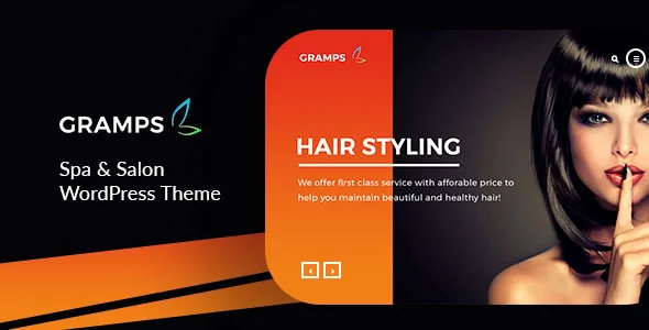 Gramps – Spa & Salon WordPress Theme
