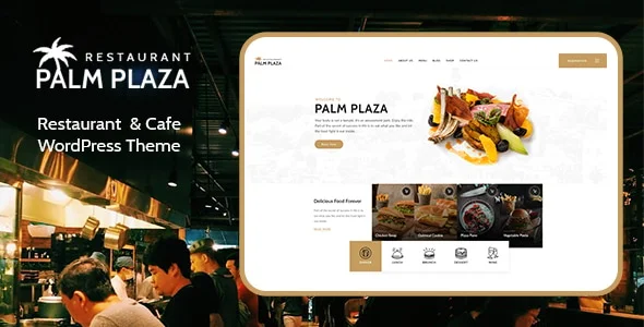 Palmplaza – Restaurant & Cafe WordPress Theme