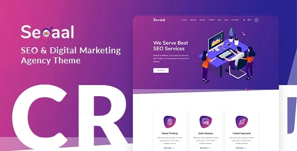 Seoaal – SEO & Digital Marketing WordPress Theme