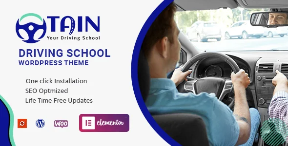 Tain – Driving School WordPress Theme