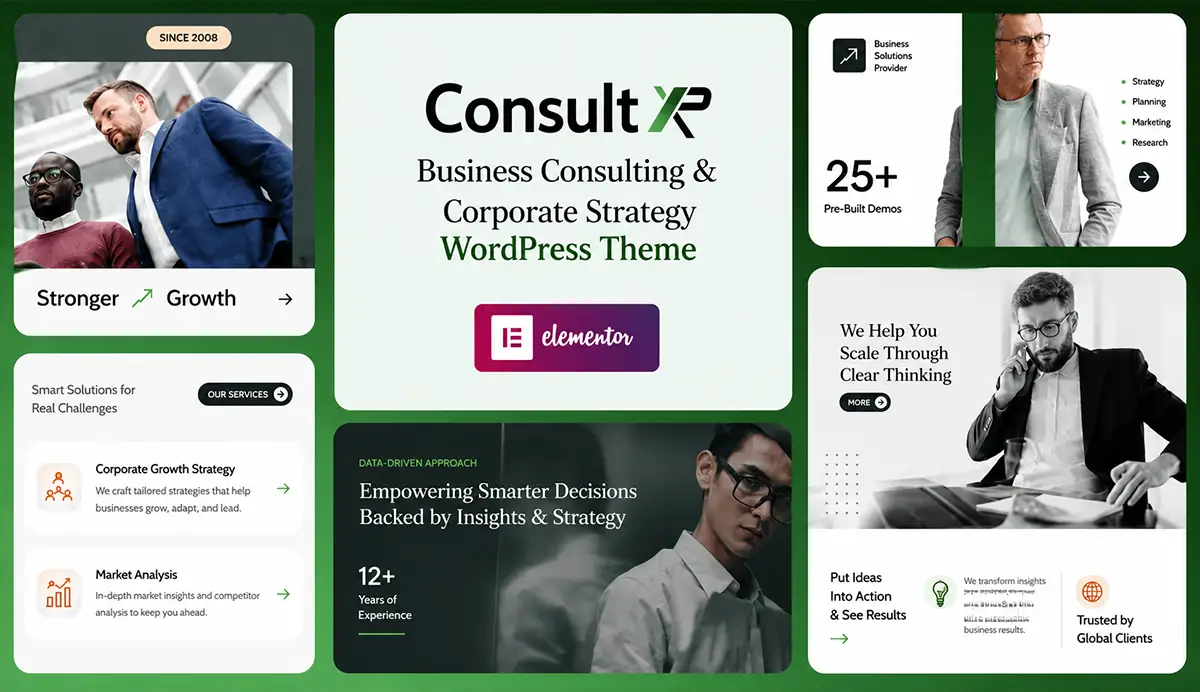 Consultxp – Business Consulting & Strategy WordPress Theme