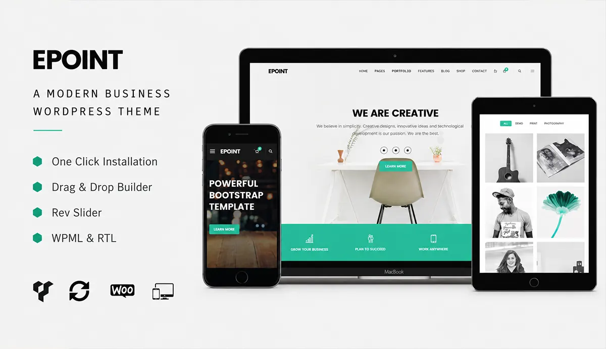 Multipurpose WordPress Theme – Epoint
