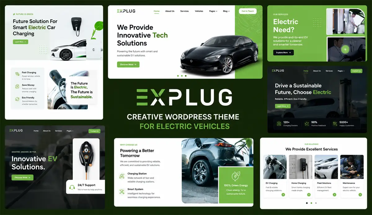 EV WordPress Theme – Explug
