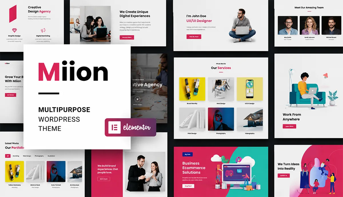 Multi-Purpose WordPress Theme – Miion