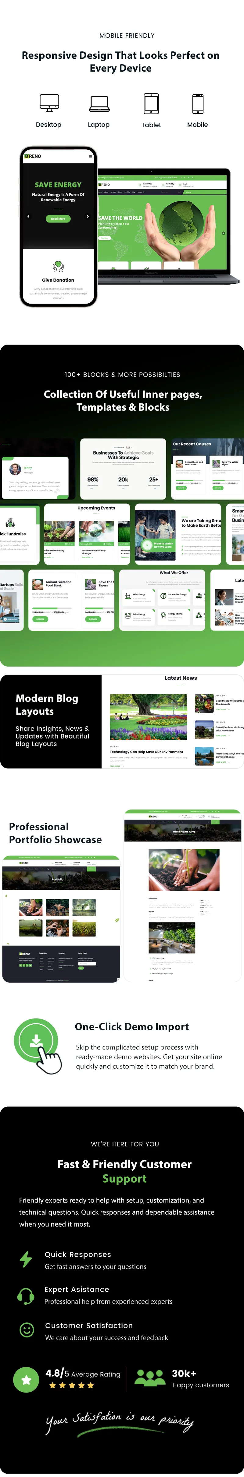 Solar energy company website
