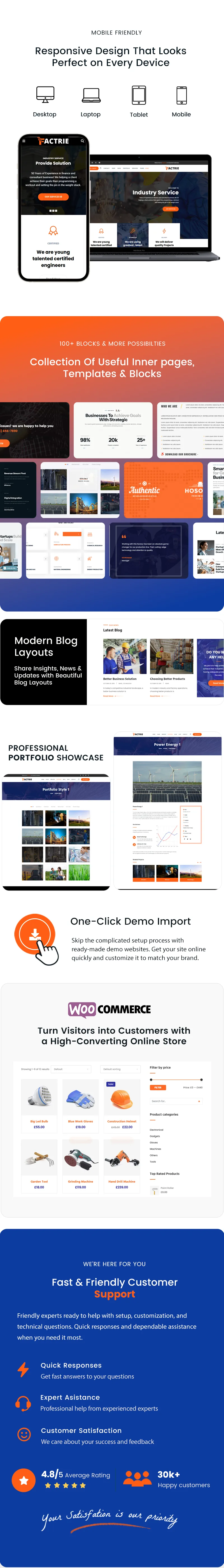 Industrial business website